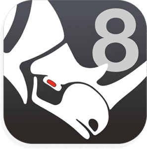 Rhinoceros 3DCAD v8