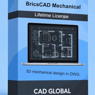 BricsCAD Mechanical Lifetime License box